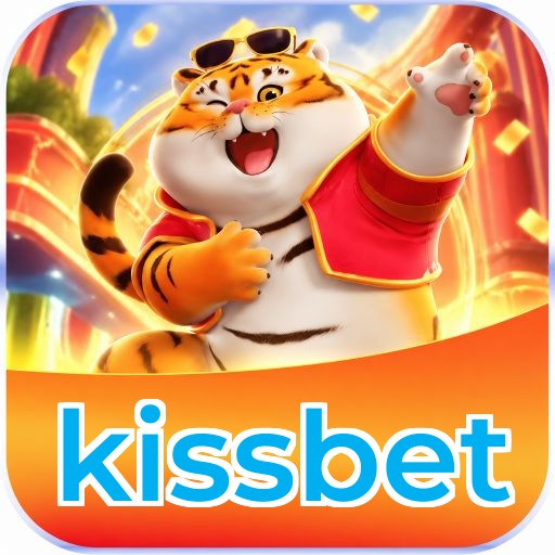 Logo kissbet Slots Premium Brasil