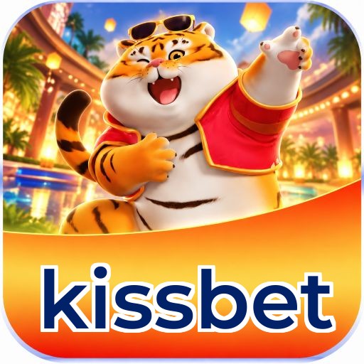 Logo kissbet APK Android Brasil